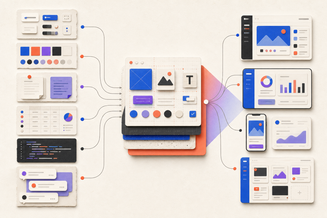 Useful design agents need product context, system rules, code references, and team decisions.